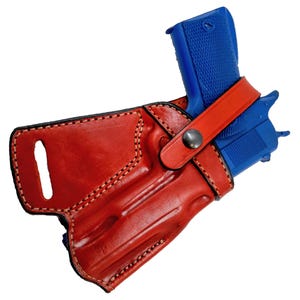 SOB Small Of the Back Holster Fits Springfield XD9 Sub-Compact Compatible w/ Smith & Wesson MP  M2.0 9,40 4.25&quot;