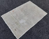 Anatolian pastel rug, 4x2.8 ft turkish rugs, pastel overdyed rug, vintage rug runner,oushak rug, antique home rug, bohemian carpet, rugs