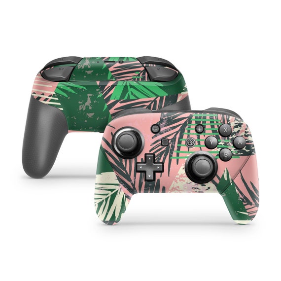 Nintendo switch pro controller pink and green Clearance