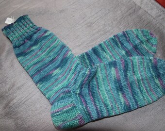 Handgestrickte Socken Größe 42/43