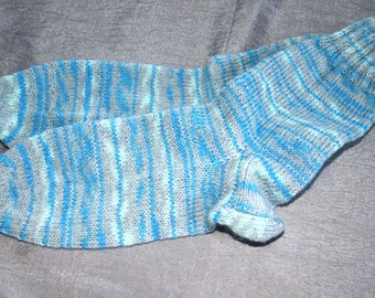 Hand-knitted socks, size 38/39