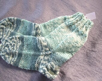 Hand-knitted socks size 22/23