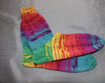 Handgestrickte Socken Größe 38/39