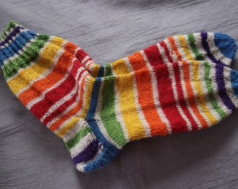 Handgestrickte Socken Größe 38/39