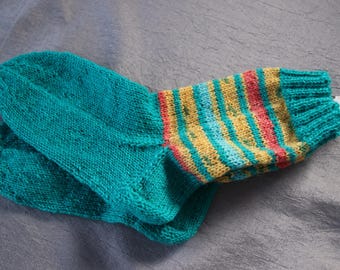 Hand-knitted socks size 28/29