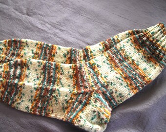 Hand-knitted socks, size 40/41