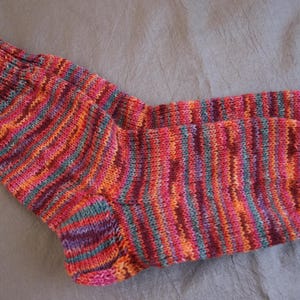 Hand-knitted socks size 36/37