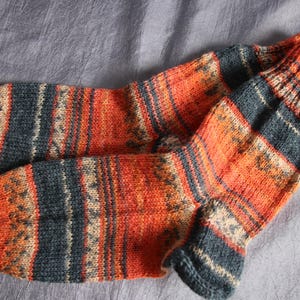 Hand-knitted socks size 36/37