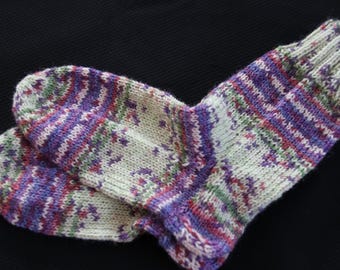 Handgestrickte Socken Größe 26/27