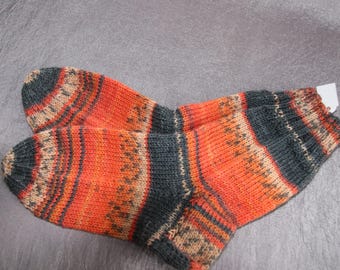 Hand-knitted socks size 30/31
