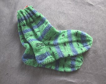 Hand-knitted socks size 20/21