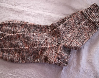 Hand-knitted socks, size 46/47