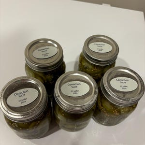 10x magnetic labels, identification of your homemade preserves