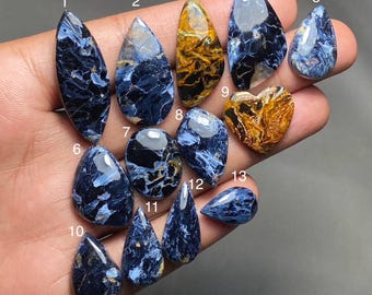 Natural Pietersite Cabochon,  Gemstone For Jewelry, Loose Stone, (Loot-1)