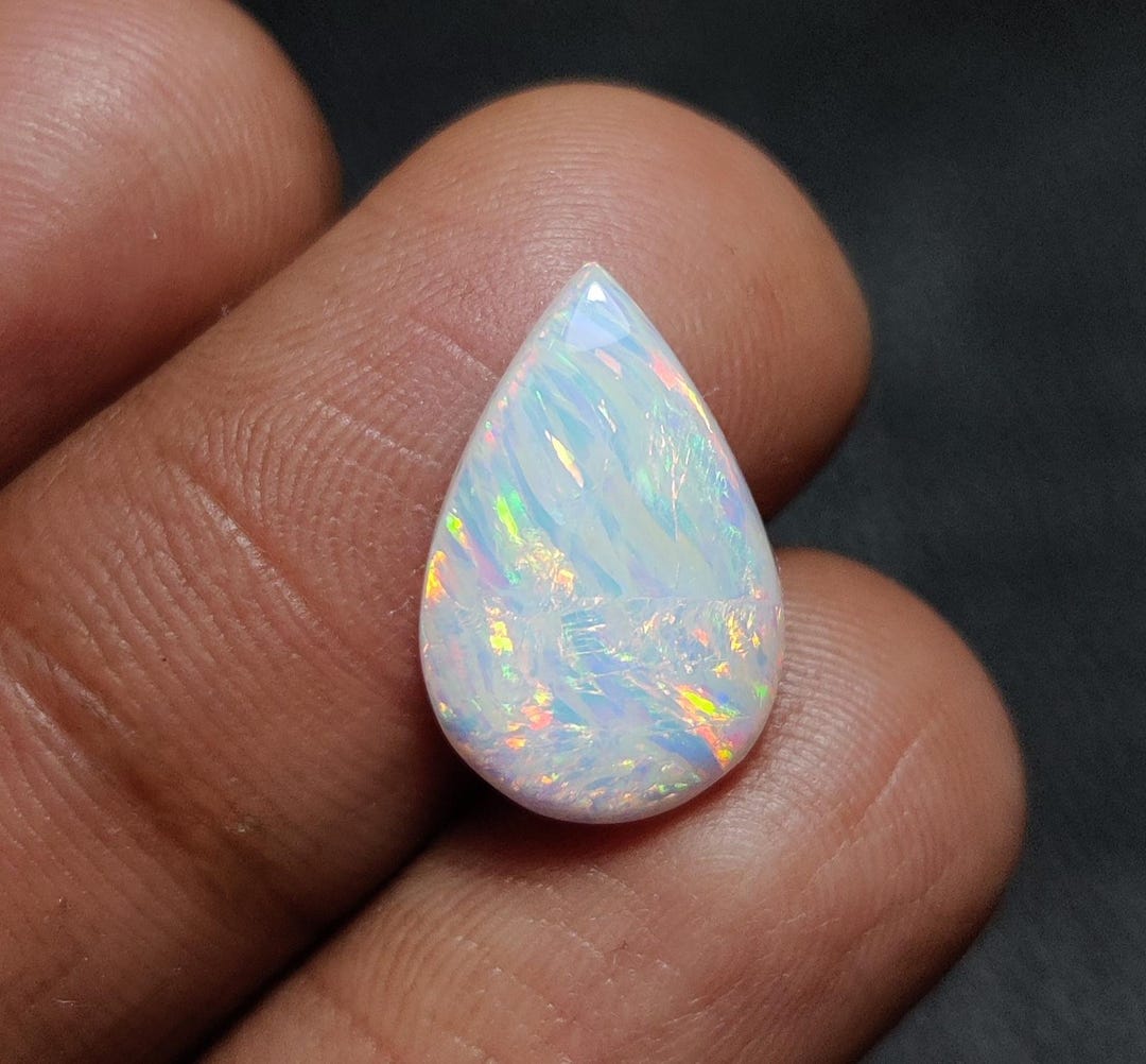 Opale Noble Doublet Australie – Cabochon 3cts Cadeau Collection