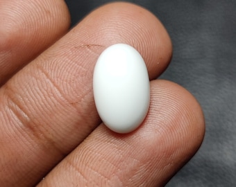Naturlig vit korall cabachon, vit korall ädelsten för tillverkning av smycken, halsband, örhängen, vit korall, 5 st, 14x9x5 mm, Fs8292