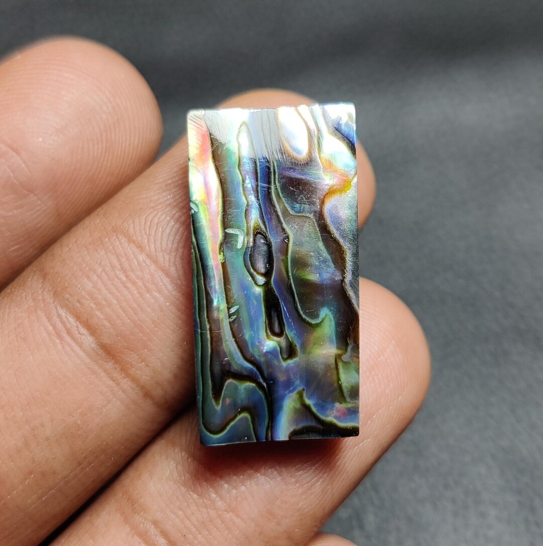 Natural Abalone Shell Cabochon, Abalone Shell Gemstone, Abalone Shell ...