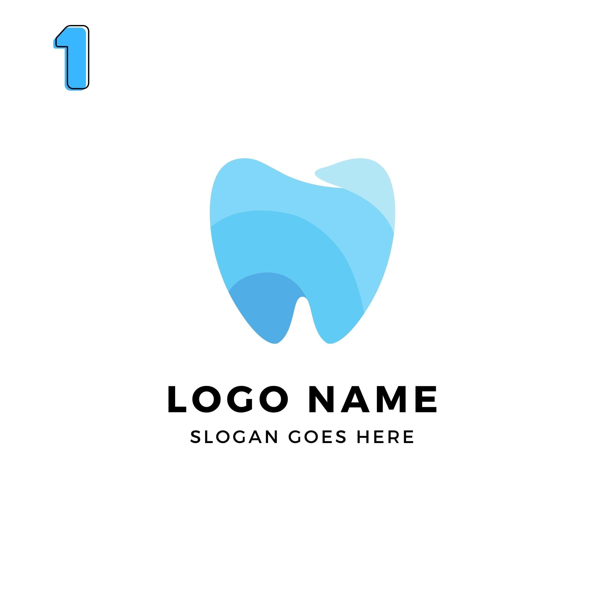 Dentist Logo, Dental Logo, Dental Clinic, Teeth Logo, Braces Logo