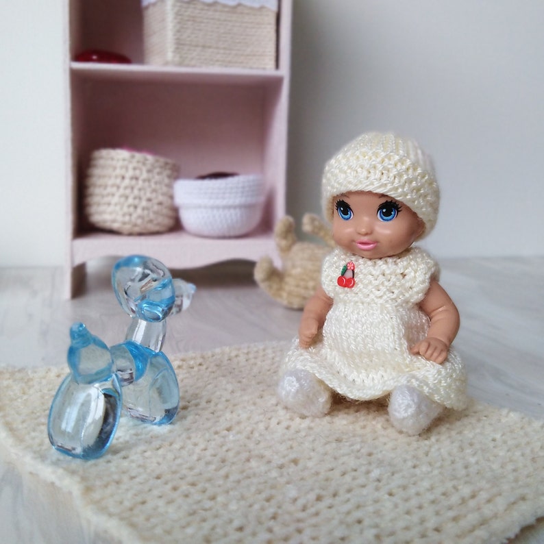 Set of clothes Barbie Baby / 1:6 scale Baby clothes / 2.5 inch | Etsy