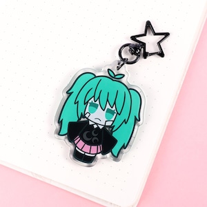 Rolling Girl Miku | Vocaloid | 2.5" Acrylic Charm |