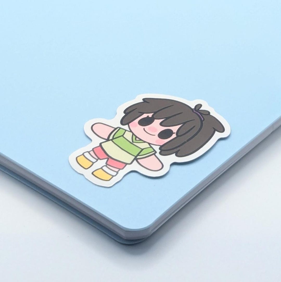Chihiro | Vinyl Sticker | - Etsy