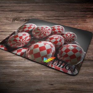 commodore mouse pad mat Amiga Balls