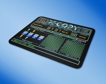 Amiga Mauspad Matte Xcopy Computer Retro Geschenk