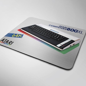 Mouse pad mat Atari 800XL Retro Gift