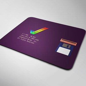 Mouse pad mat Amiga Kickstart   Retro Gift
