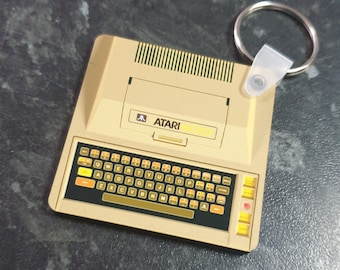 Atari 400 mini keyring schlüsselanhänger Retro Geschenk