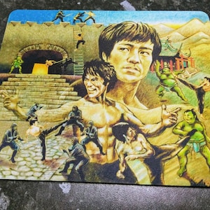 Mouse pad mat Bruce c64 Atari Amstrad ZXspectrum Retro Gift