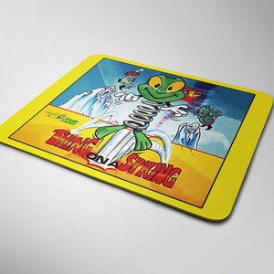 Mouse pad mat Thing on a Spring c64 Commodore ZX Spectrum