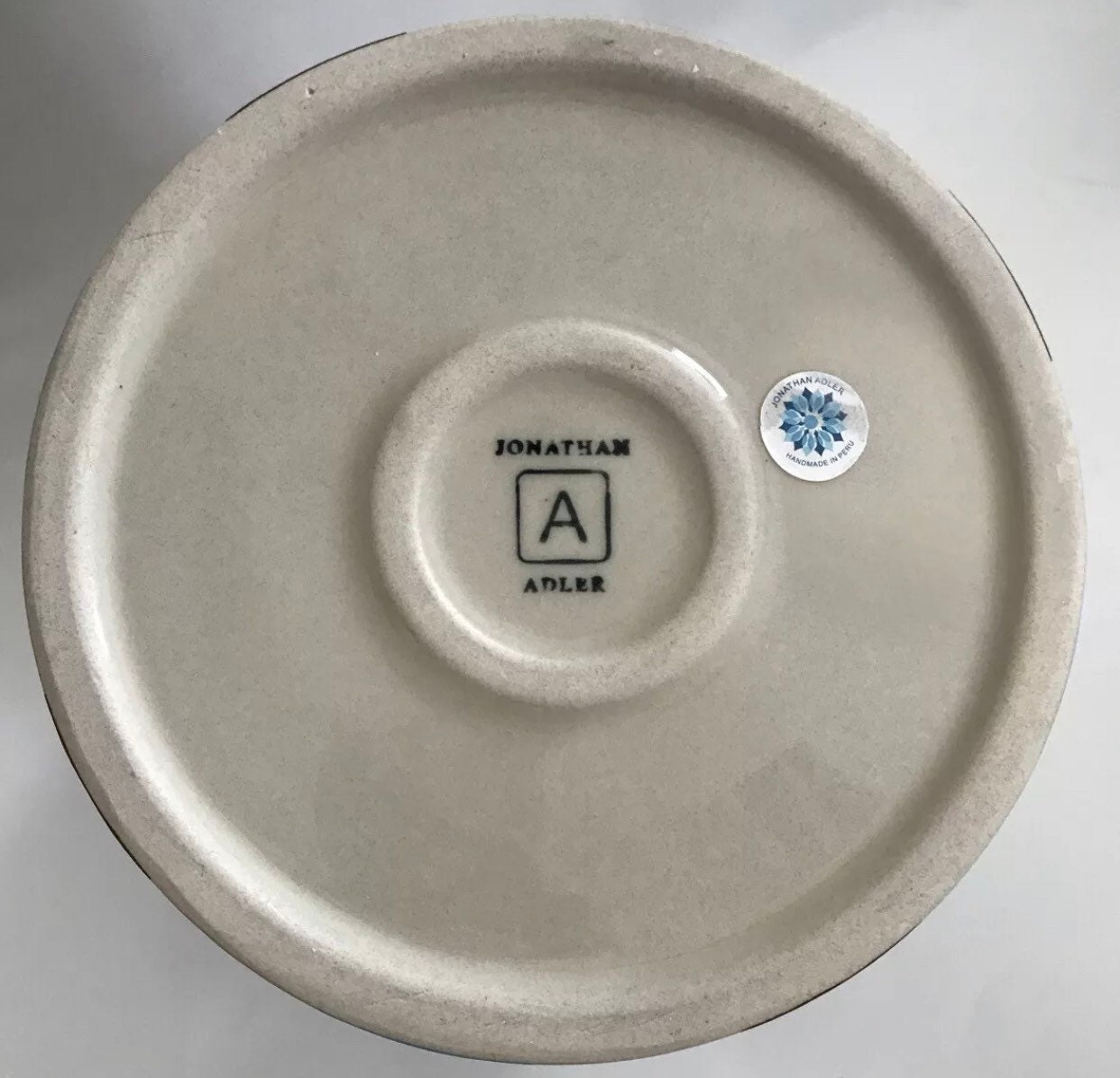 Jonathan Adler RARE Quaalude Stripped Porcelain Cookie/ Etsy