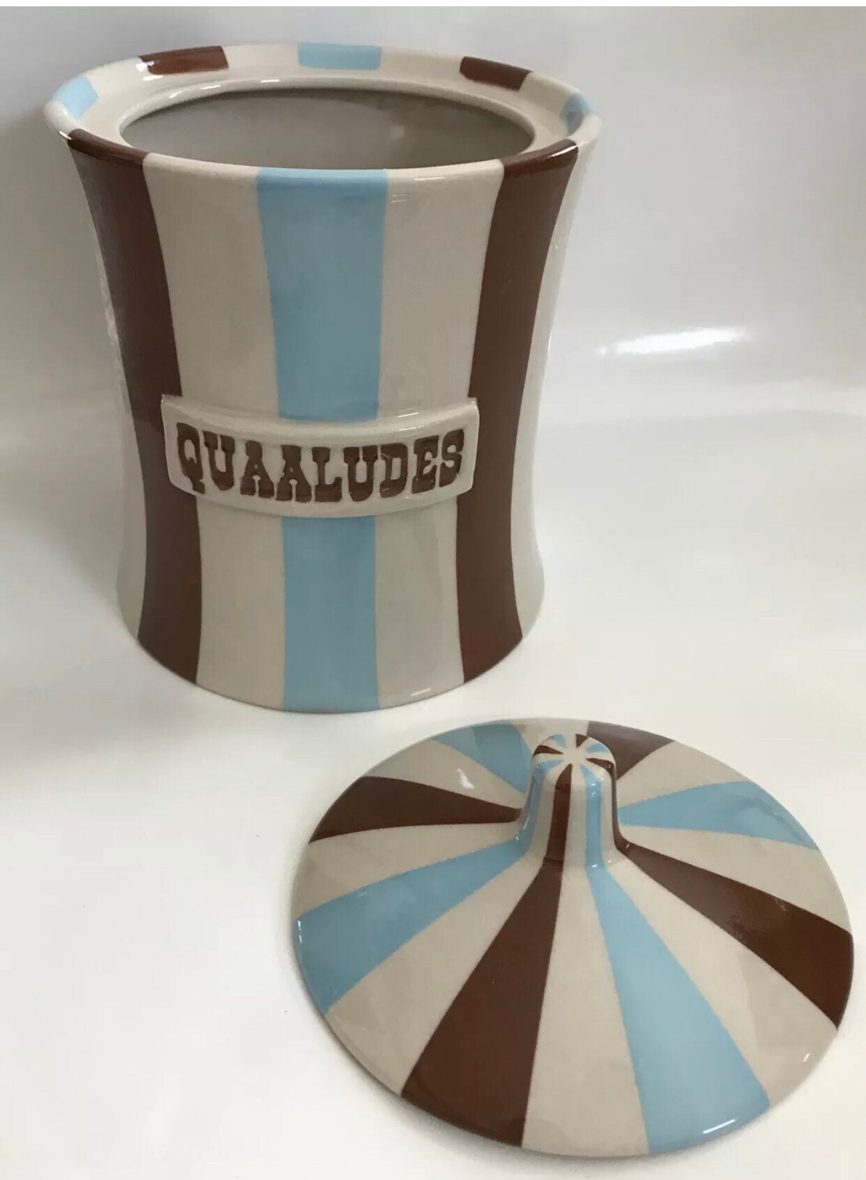 Jonathan Adler RARE Quaalude Stripped Porcelain Cookie/ Etsy