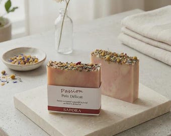 Delicate Pea – Handcrafted soap with sweet pea, enriched with shea butter