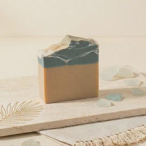 Caribbean Sun, island-scented soap, enriched with sweet almond oil