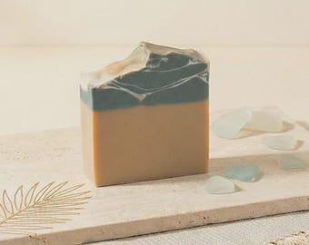 Caribbean Sun, island-scented soap, enriched with sweet almond oil