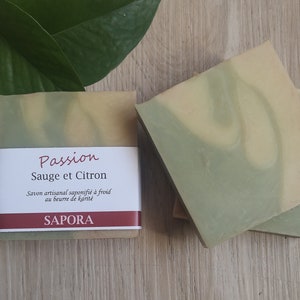 Sage and Lemon, Moisturizing Shea Butter Soap
