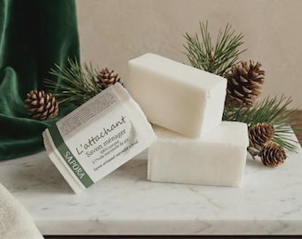 Household soap - The pine-shaped one - Organic coconut oil soap - Sapora