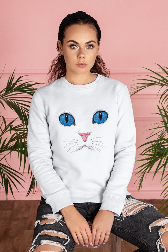 ladies light blue jumper