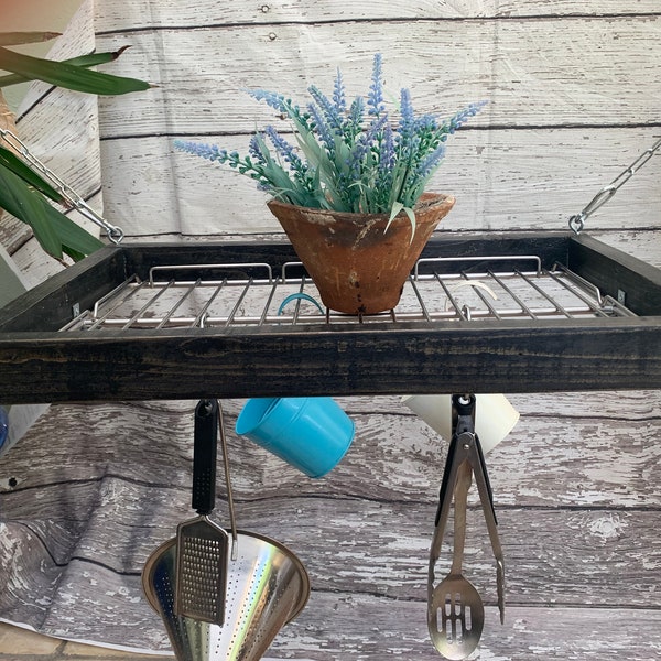 Hanging Pot Rack Etsy