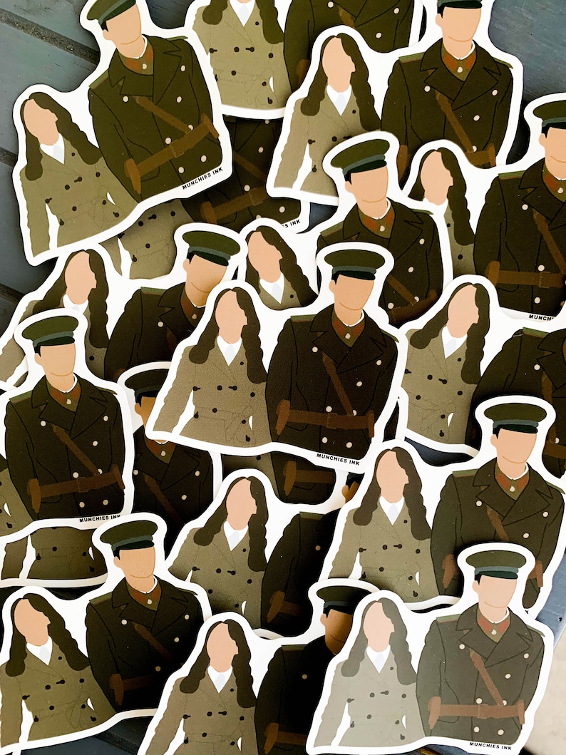 Crash Landing on You Vinyl Sticker /2x3 Inches/ Waterproof Etsy