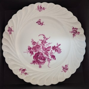 Beautiful vintage tableware from Limoges France Haviland “Torse Purpur”, cake plate - replacement