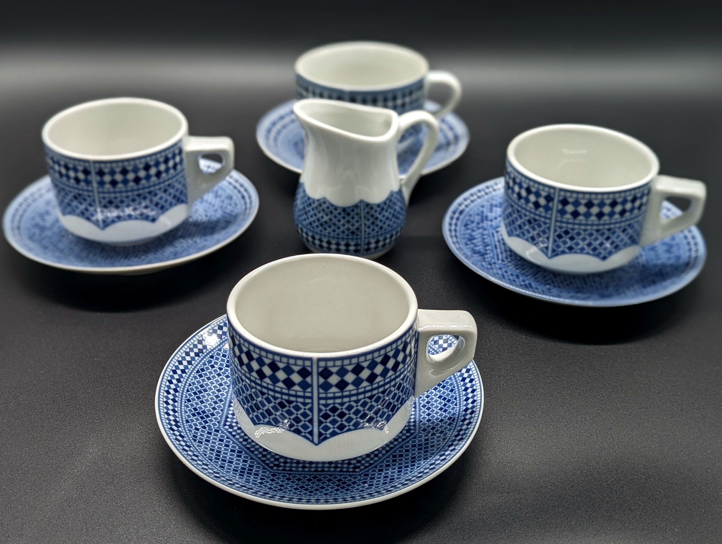 Chelal et Tasse artisanaux de Fès pour Lavage des mains - Maroc