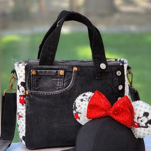 Mickey Denim Bag - Etsy