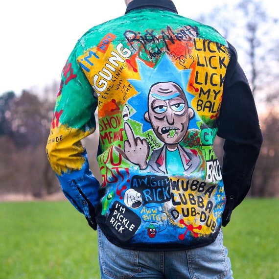 Veste rick et morty sale