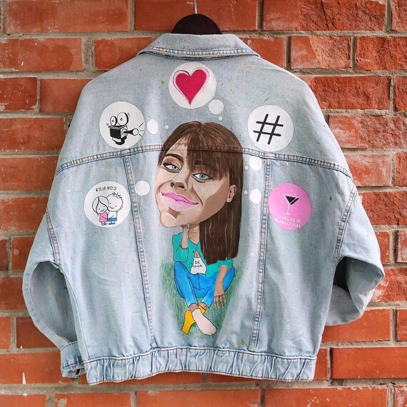 Custom cartoon deals jacket