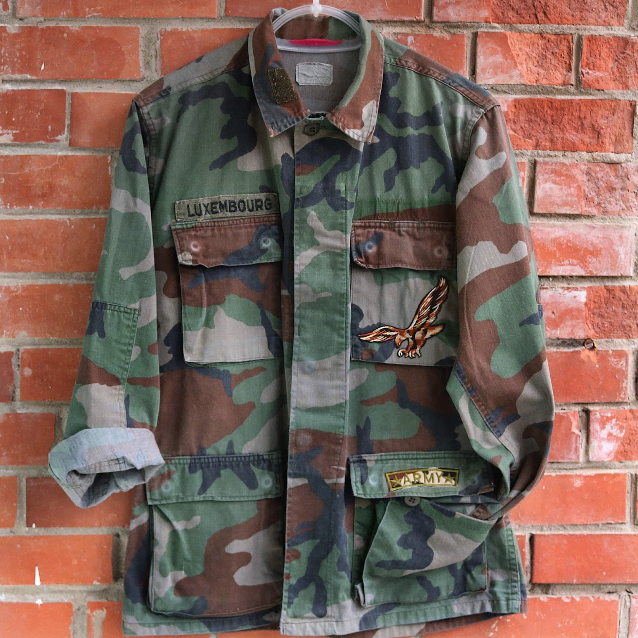 Vintage USAF Field Jacket 1960s 60s Vietnam War Era Hood
