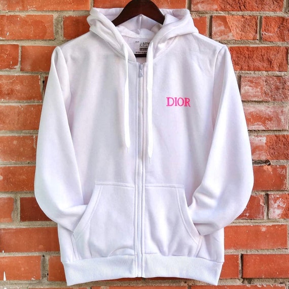 【oan】Trust Hand Painting Hood Zip Up Hand Painted Cotton Hoodie, Hand Painted Custom Hoodie