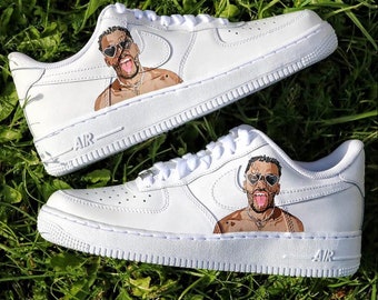 Custom Nike air force 1, hand painted shoes, hand painted custom shoes, hand painted sneakers